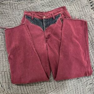 Purple vintage Rocky Mountains